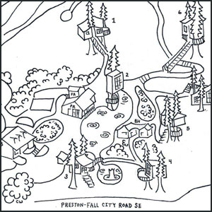 Property Map of TreeHouse Point