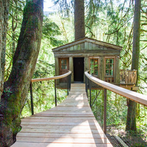 Temple of the Moon Treehouse at TreeHouse Point